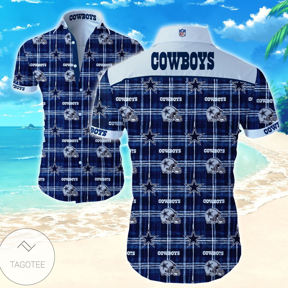 Nfl Dallas Cowboys Hawaiian Shirts Aloha Shirts