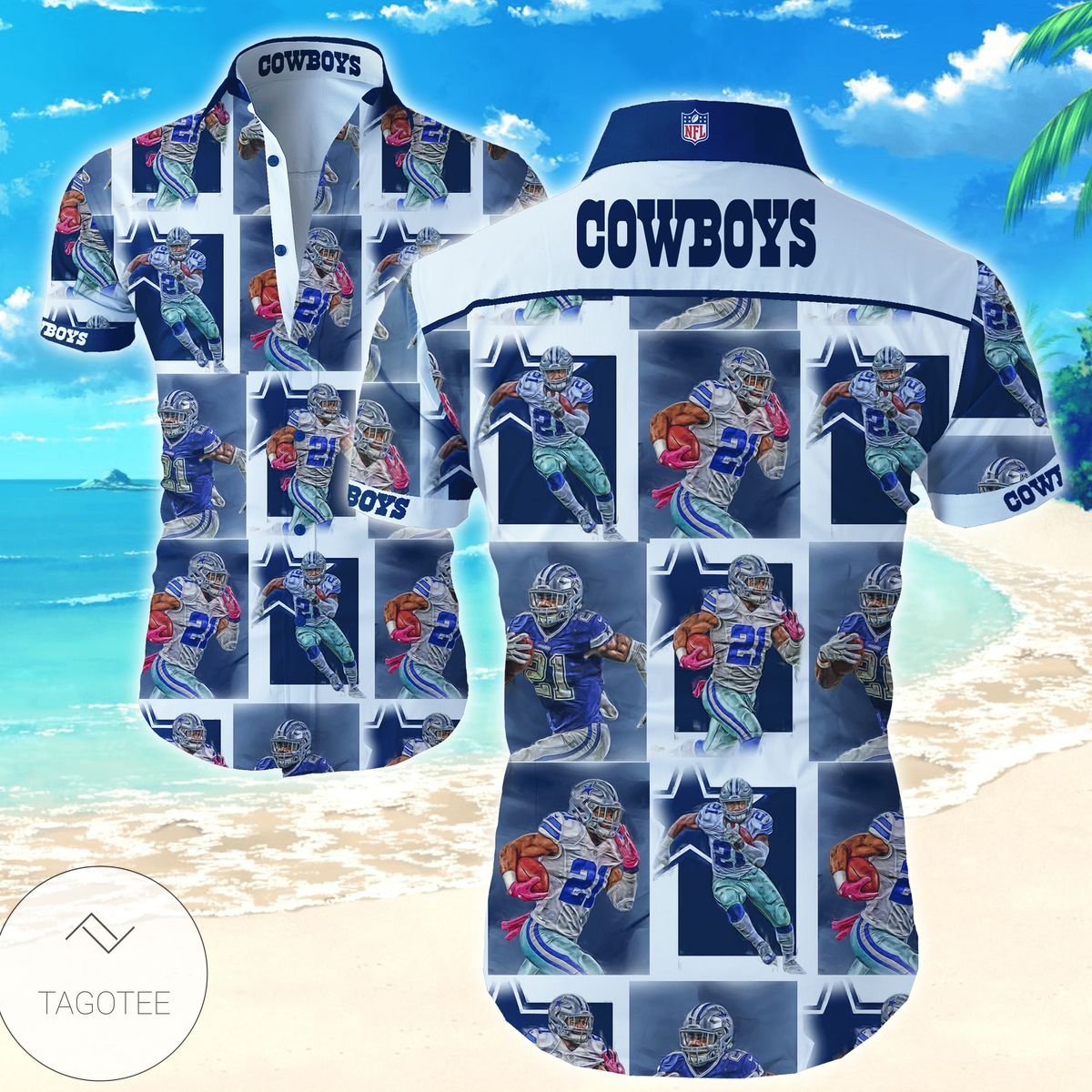 Nfl Dallas Cowboys Hawaiian Shirts Aloha Shirts