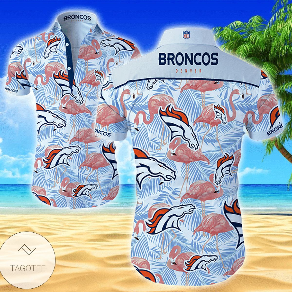 Nfl Denver Broncos Hawaiian Shirt