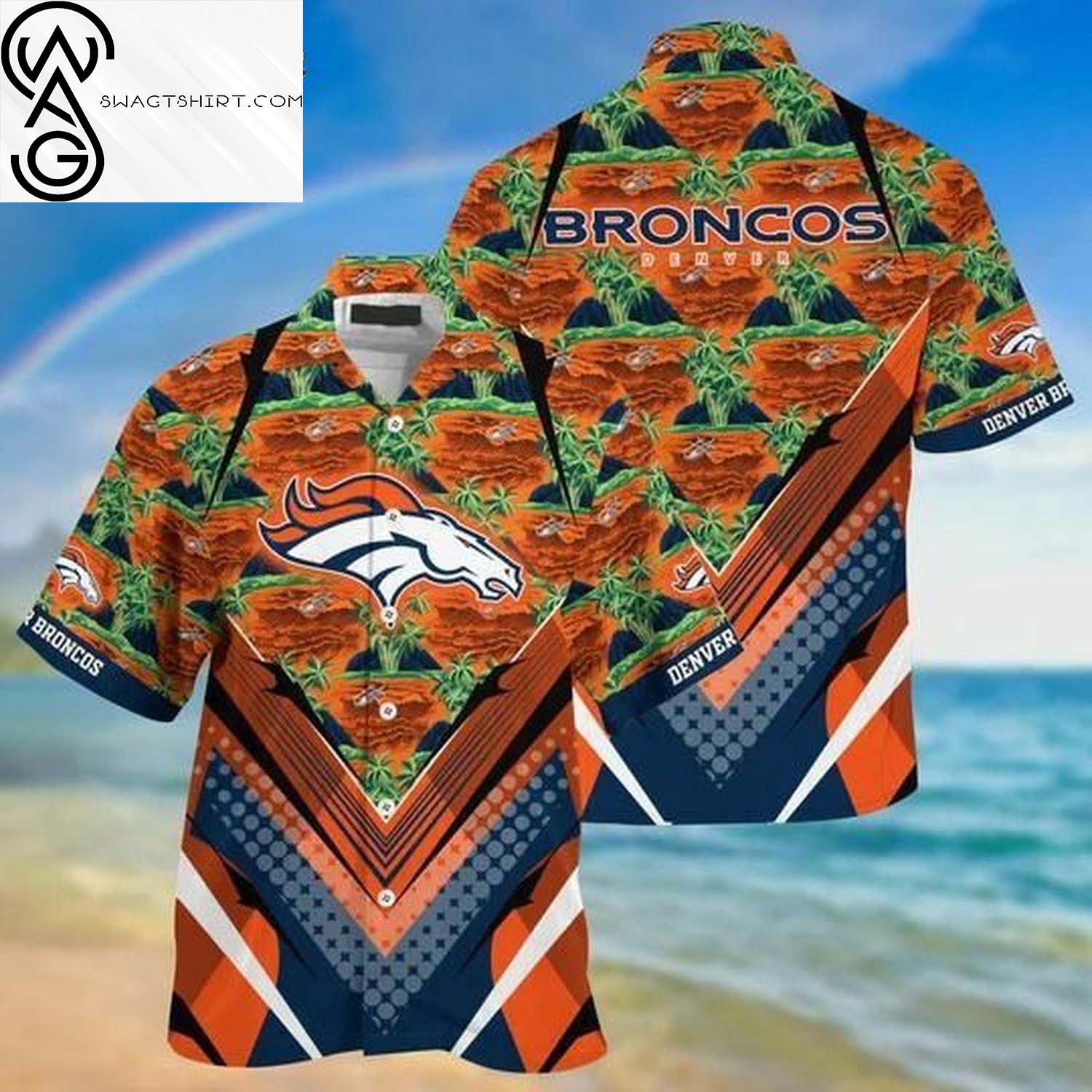 NFL Denver Broncos Summer Vibes Hawaiian Shirt