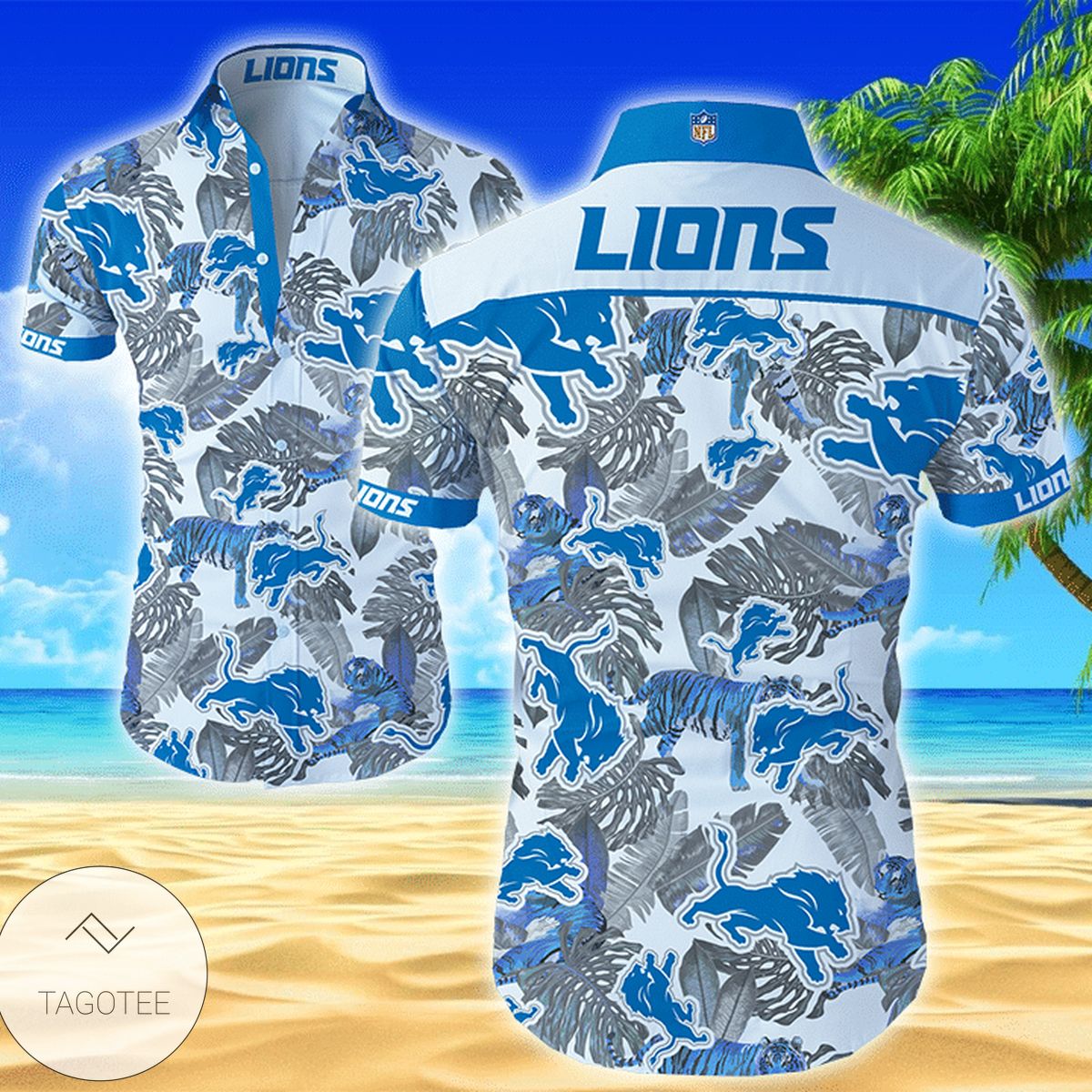 Nfl Detroit Lions Authentic Hawaiian Shirt 2022