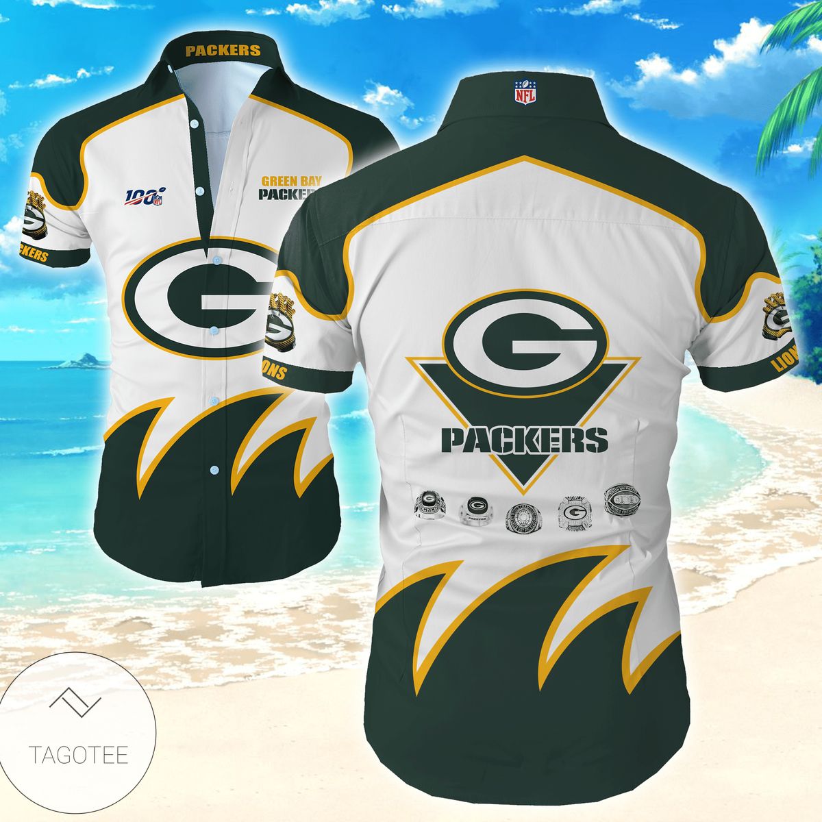 Nfl Green Bay Packers Hawaiian Shirt