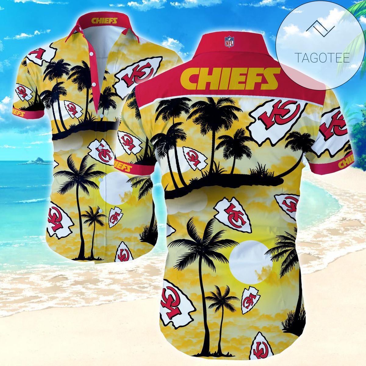 Nfl Kansas City Chiefs Classic Premium Hawaiian Shirt Funny