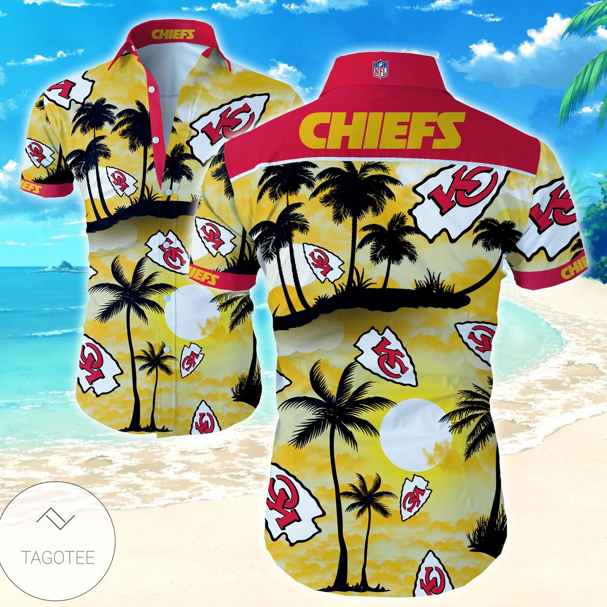 Nfl Kansas City Chiefs Classic Premium Authentic Hawaiian Shirt 2022 Funny