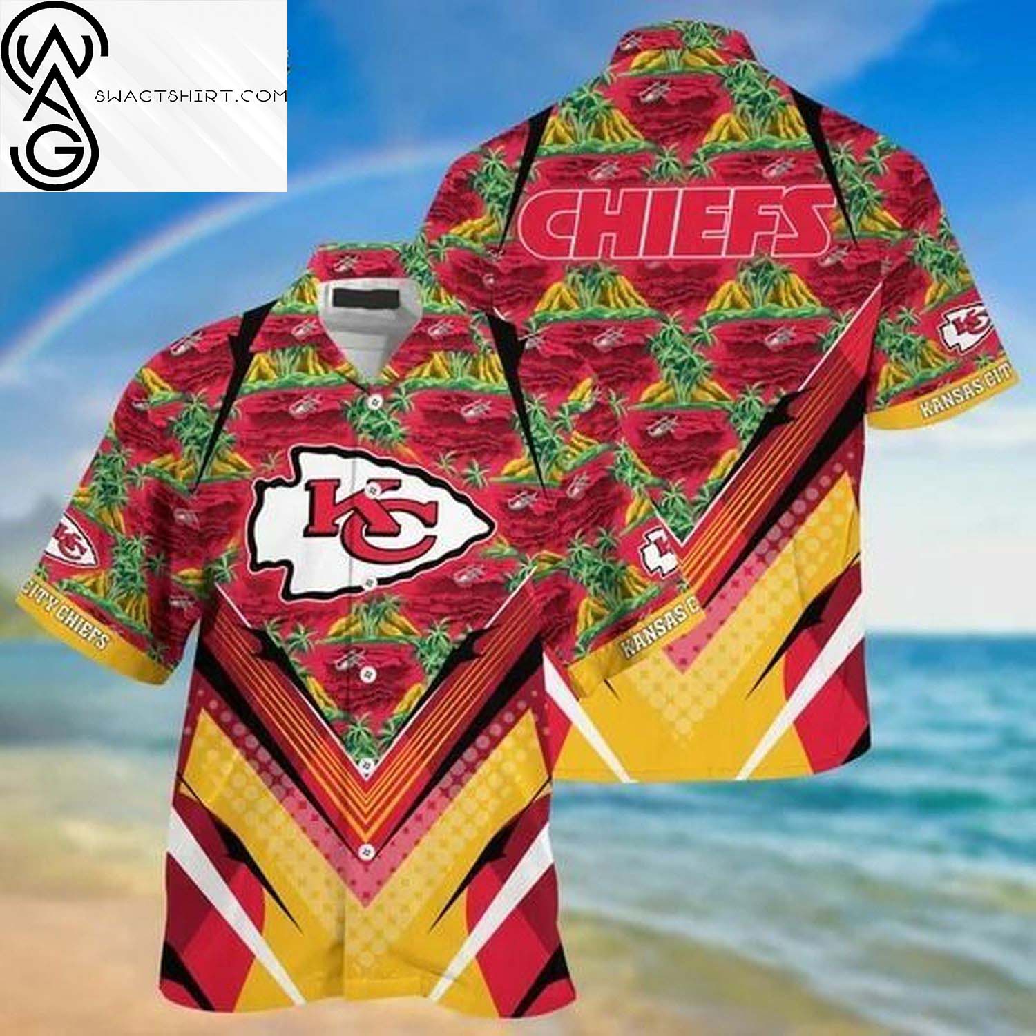 NFL Jacksonville Jaguars Summer Vibes Hawaiian Shirt