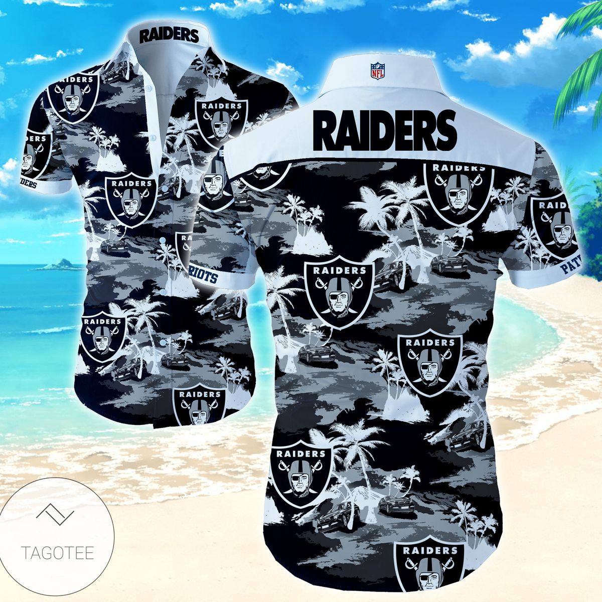 Nfl Las Vegas Raiders Trendy Sport Hawaiian Shirt Funny