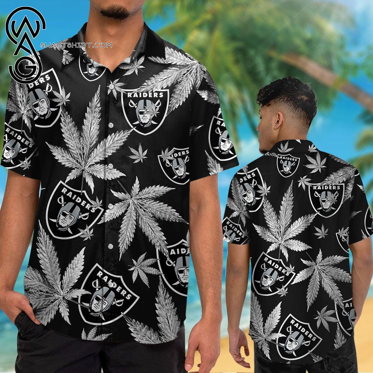 NFL Las Vegas Raiders Summer Vibes Hawaiian Shirt