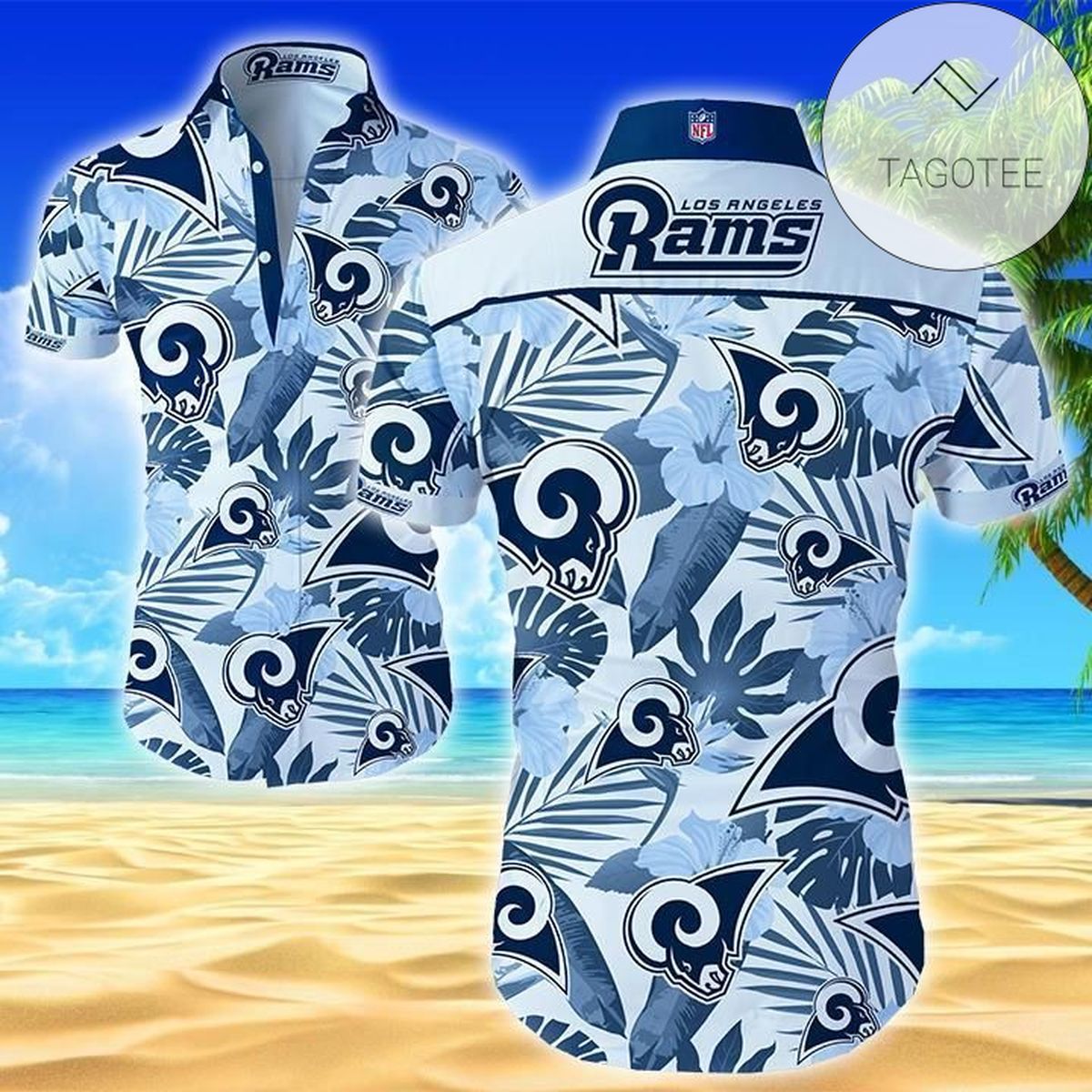 Nfl Los Angeles Rams Authentic Hawaiian Shirt 2022