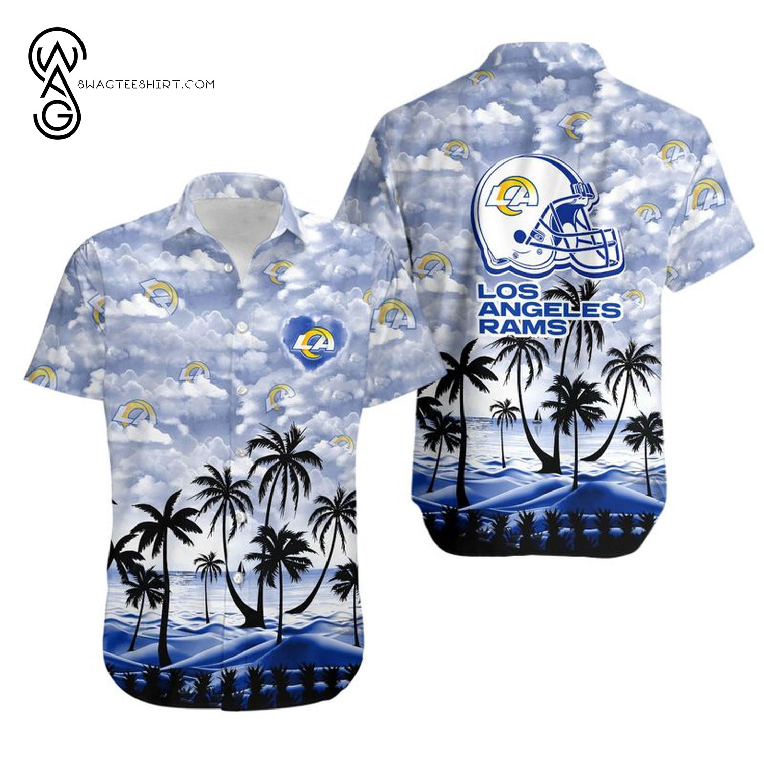 NFL Los Angeles Chargers Summer Vibes Hawaiian Shirt