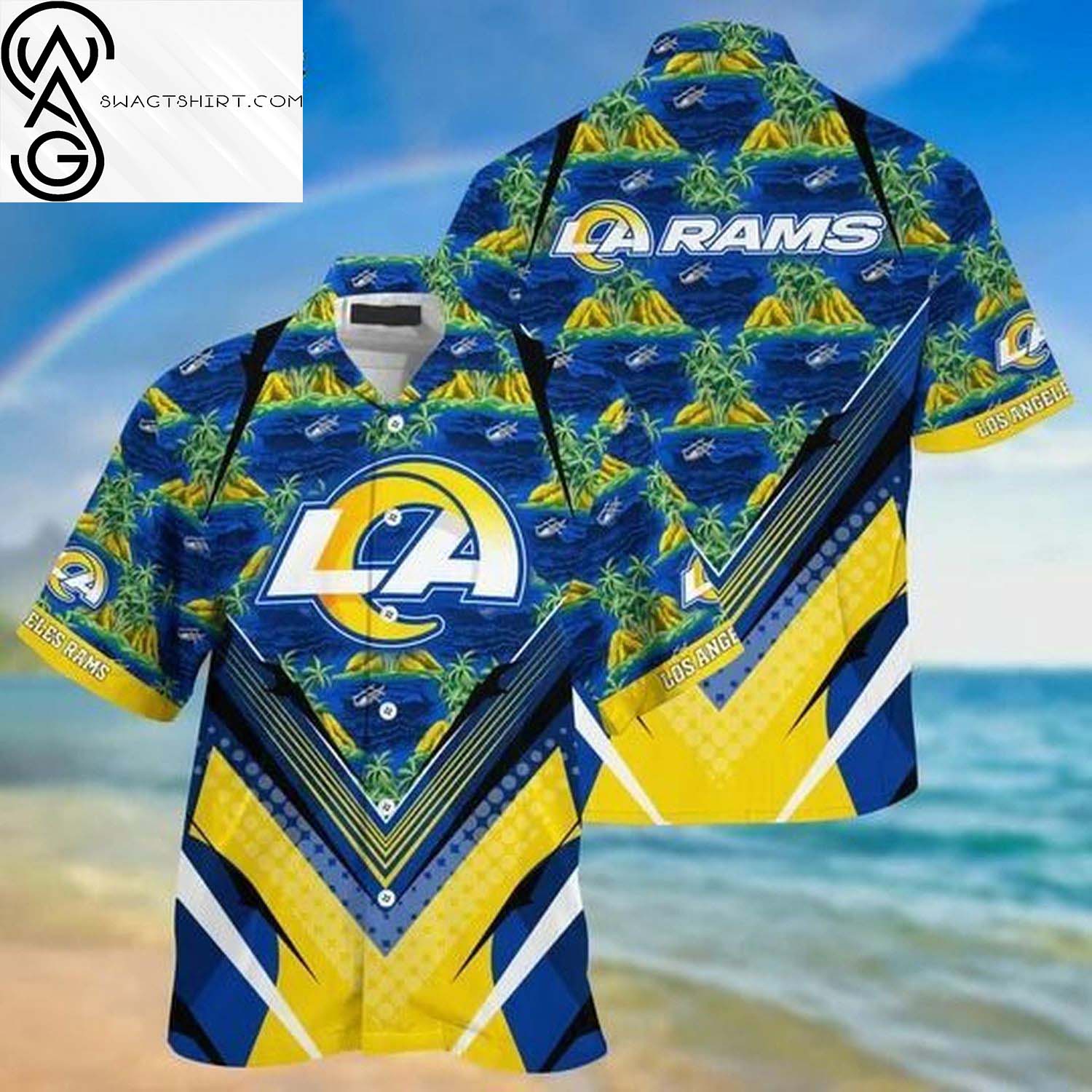 NFL Los Angeles Rams Summer Vibes Hawaiian Shirt