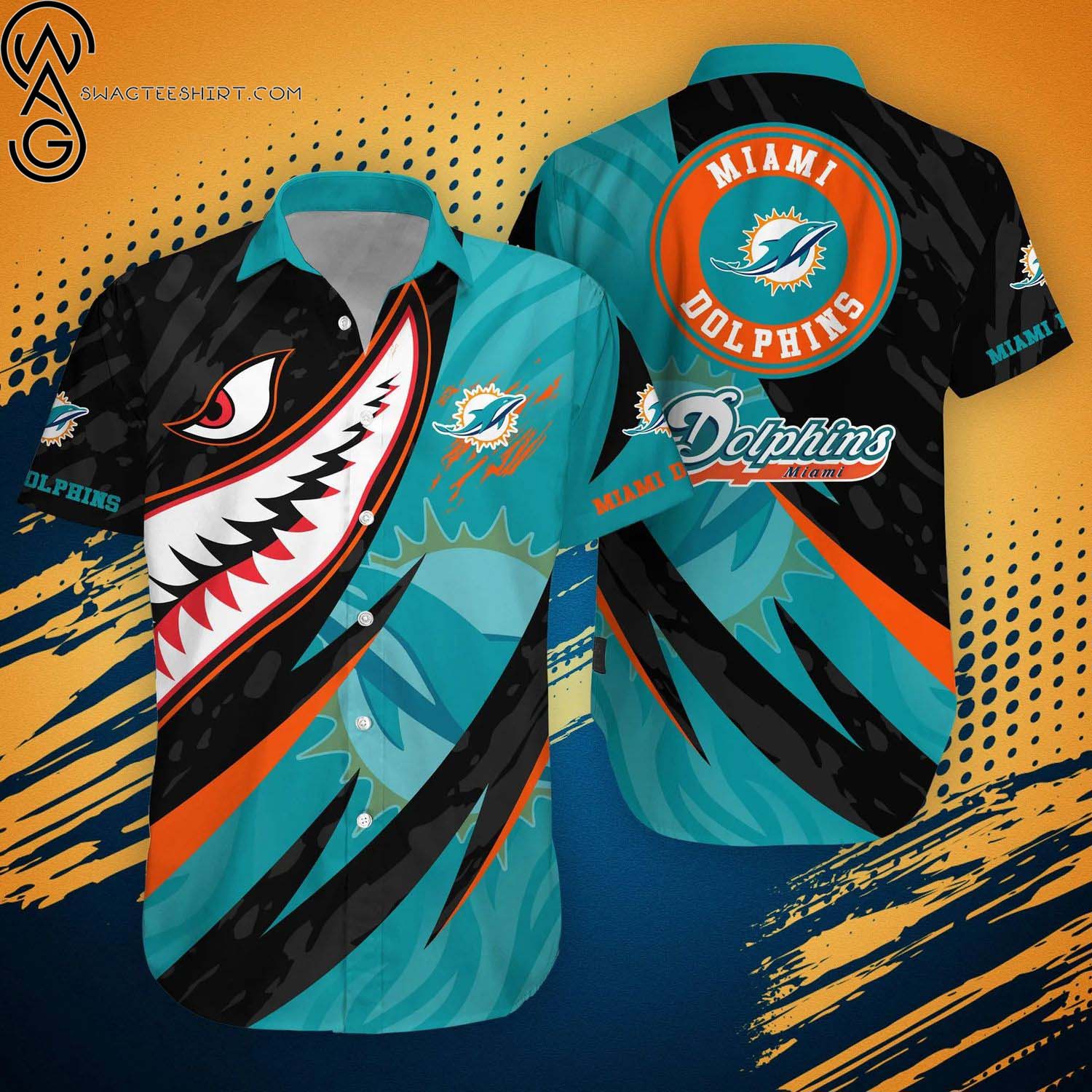 NFL Miami Dolphins Summer Vibes Hawaiian Shirt