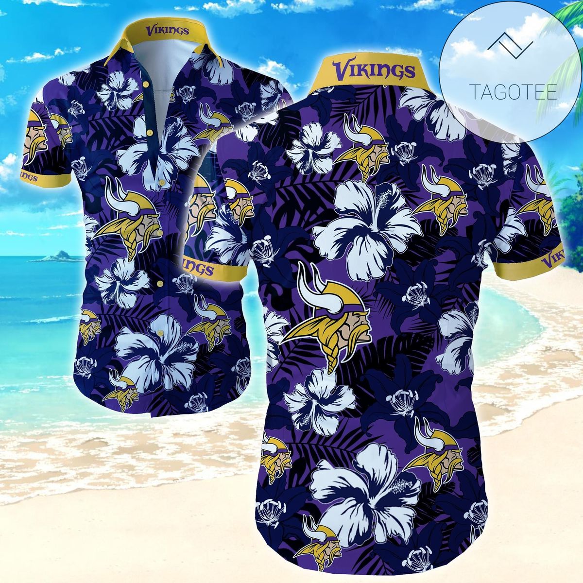 Nfl Minnesota Vikings Authentic Hawaiian Shirt 2022 Rryek