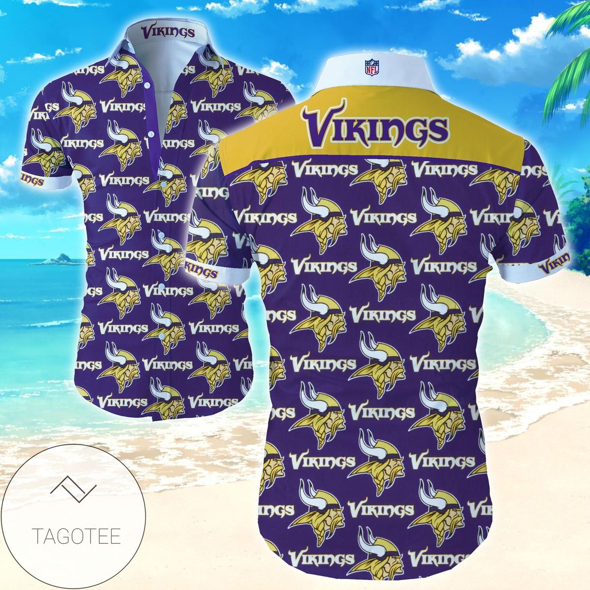 Nfl Minnesota Vikings Authentic Hawaiian Shirt 2022