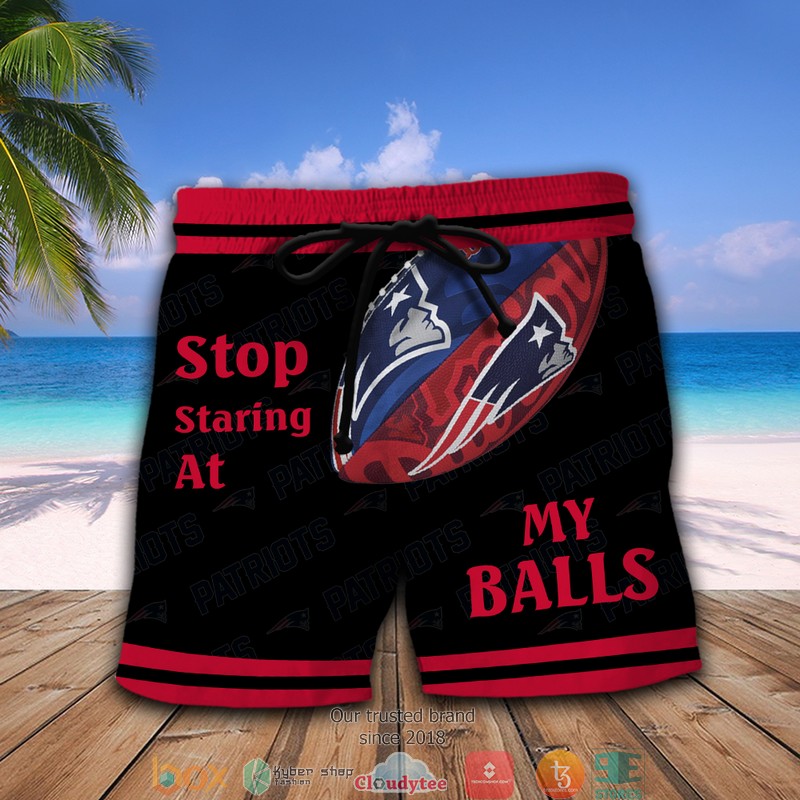 NFL Philadelphia Eagles Stop Staring At My Balls Beach short