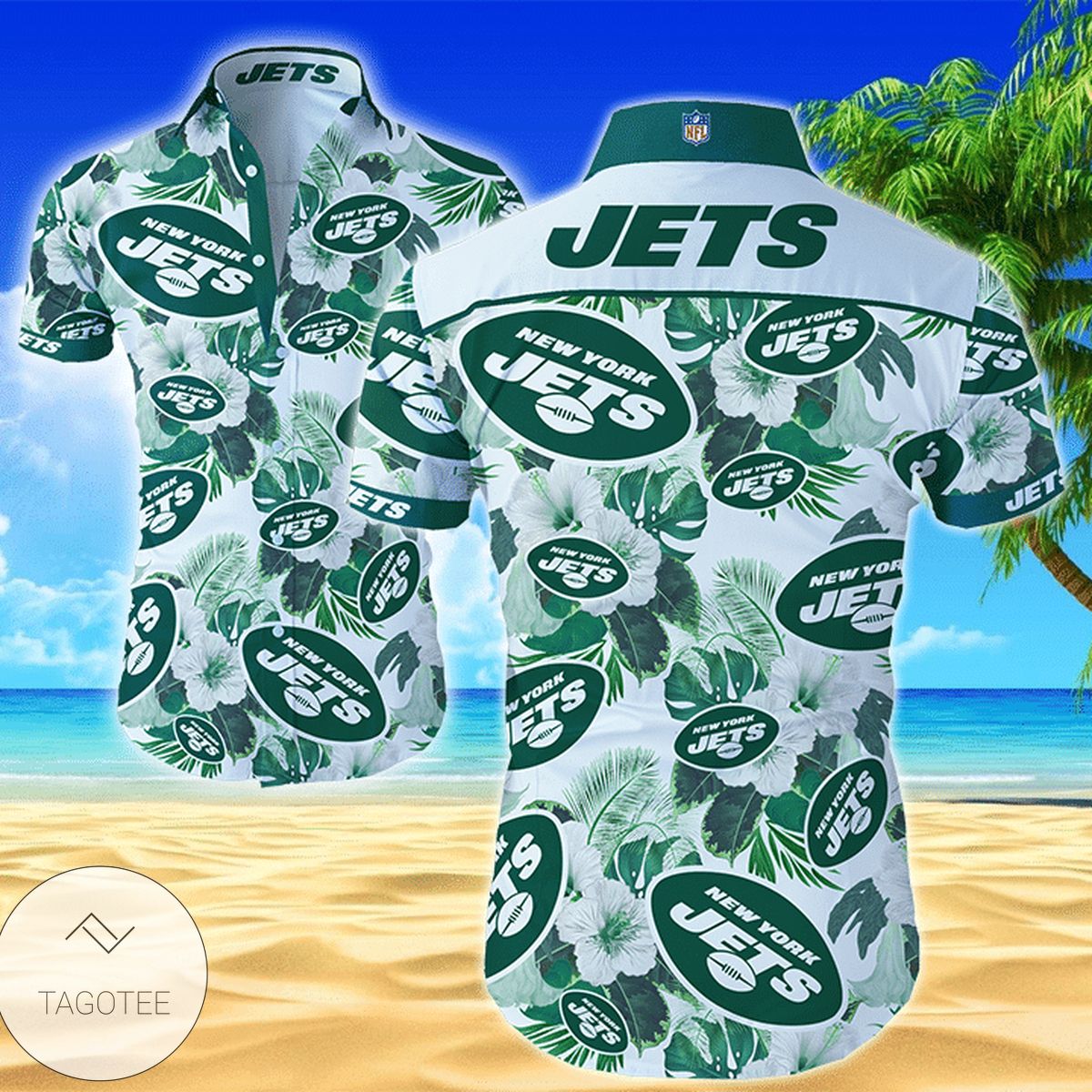 Nfl New York Jets Authentic Hawaiian Shirt 2022