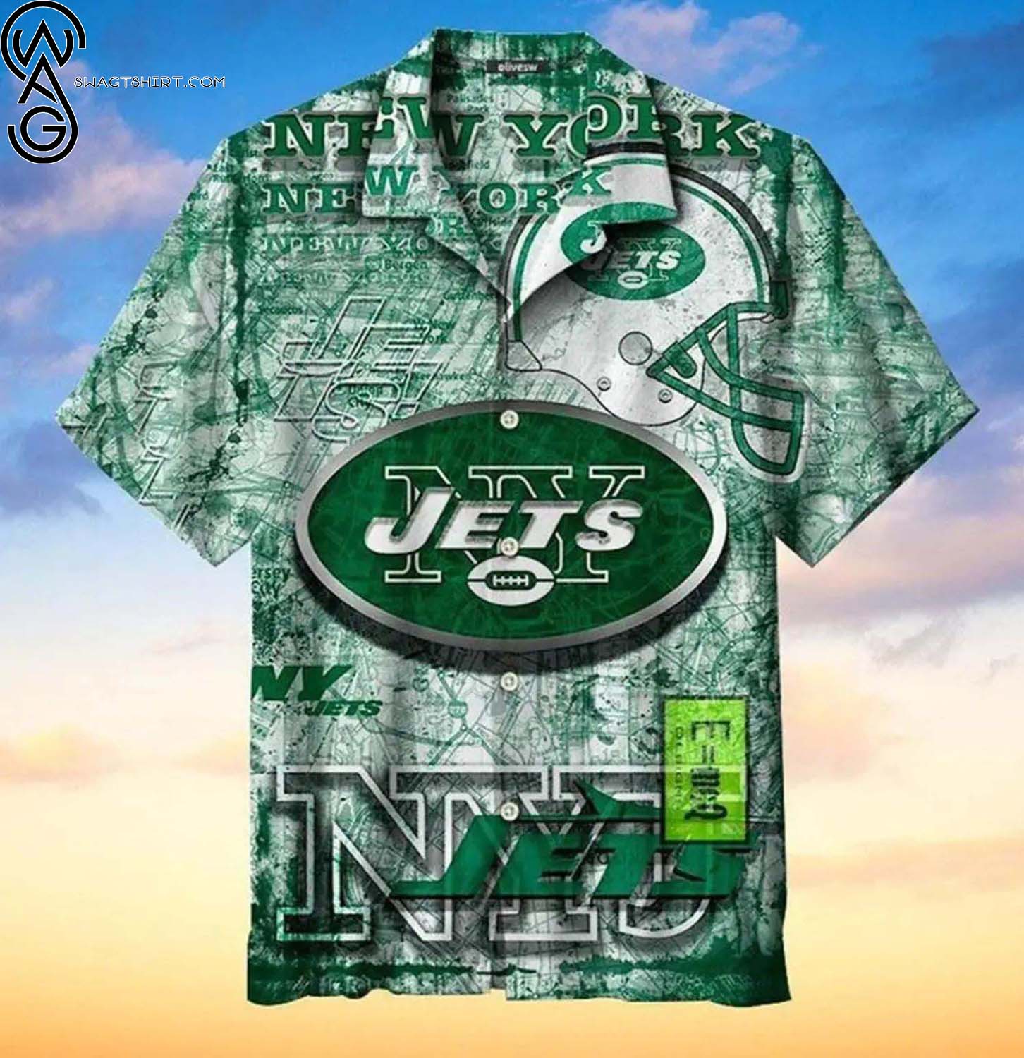 NFL New York Jets This Season All Over Print Hawaiian Shirt And Short