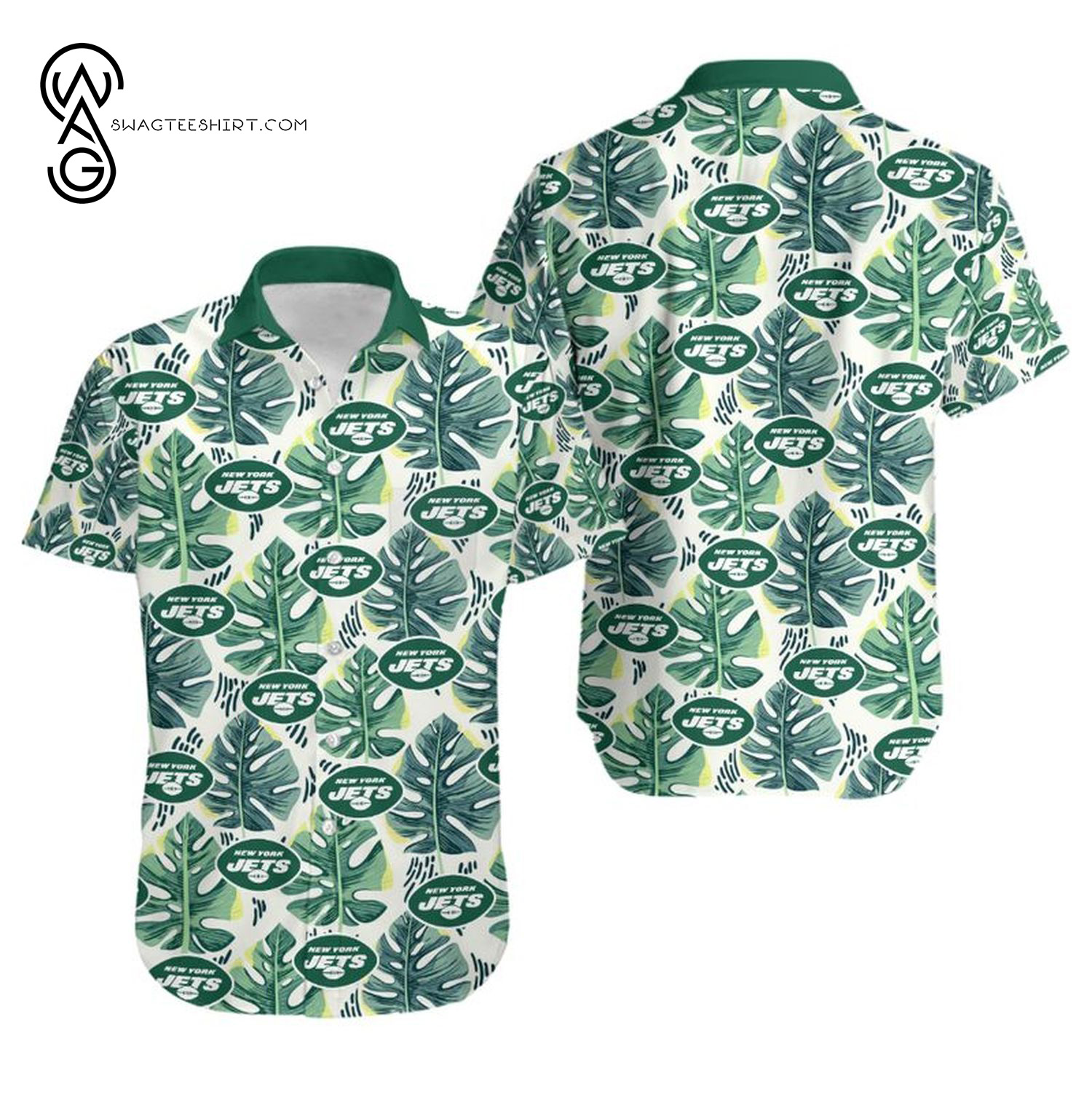 NFL Philadelphia Eagles Coconut Trees Summer Aloha Hawaiian Shirt