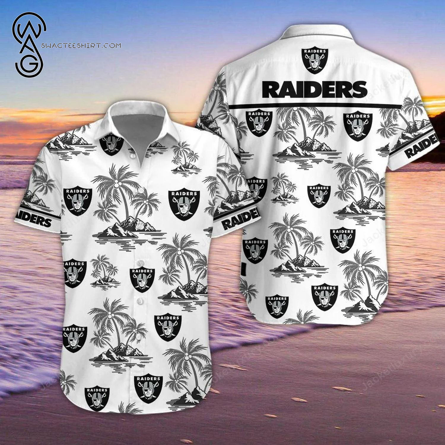 NFL Oakland Raiders This Season All Over Print Hawaiian Shirt And Short