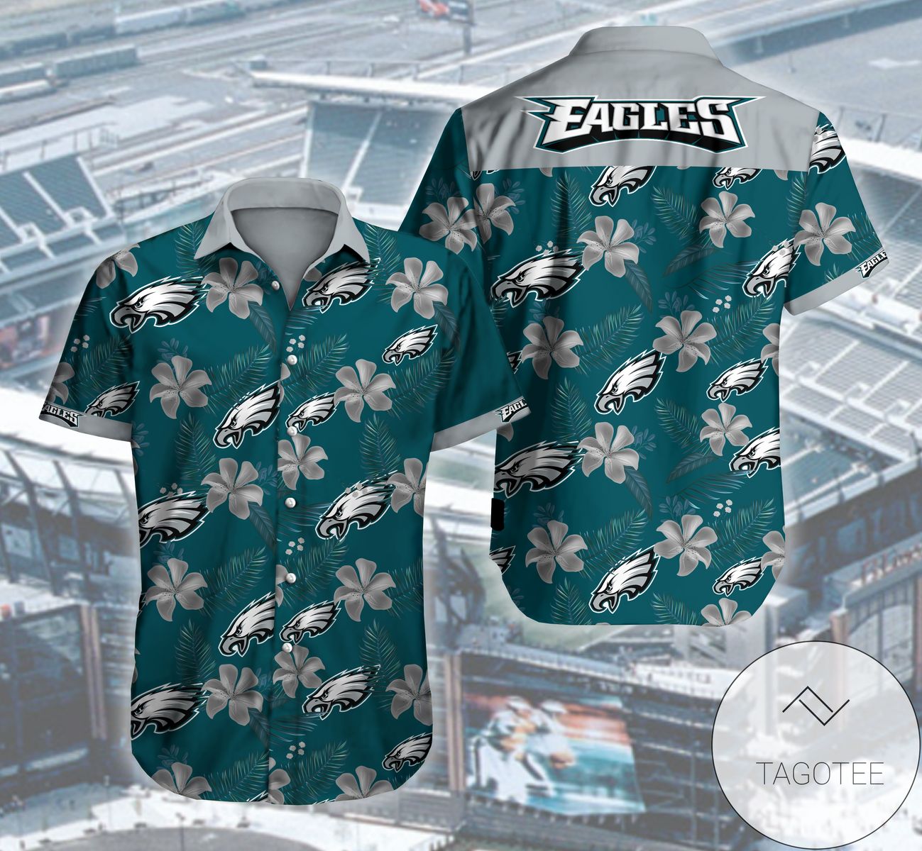 Nfl Philadelphia Eagles Tommy Bahama Hawaiian Shirt Summer Button Up Shirt For Men Hawaiian Summer Trends Shirt 2020