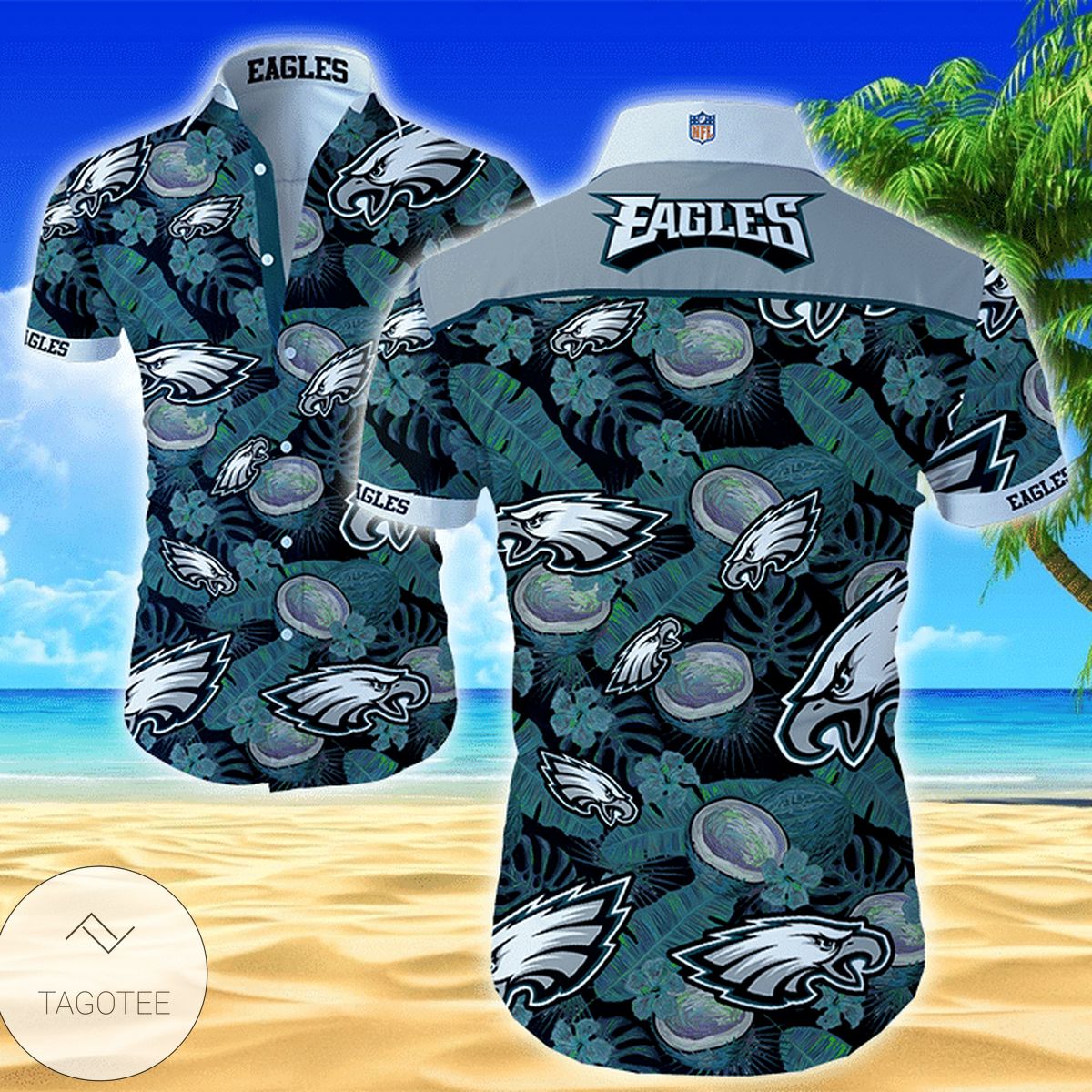 Nfl Philadelphia Eagles Hawaiian Shirt Ghvuw