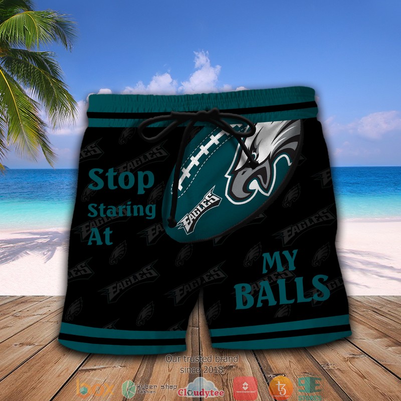 NFL Tampa Bay Buccaneers Stop Staring At My Balls Beach short