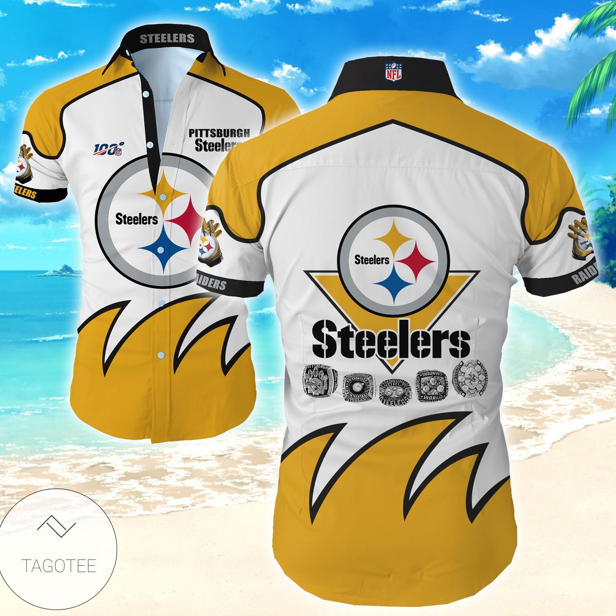 Nfl Pittsburgh Steelers Classic Premium Hawaiian Shirt