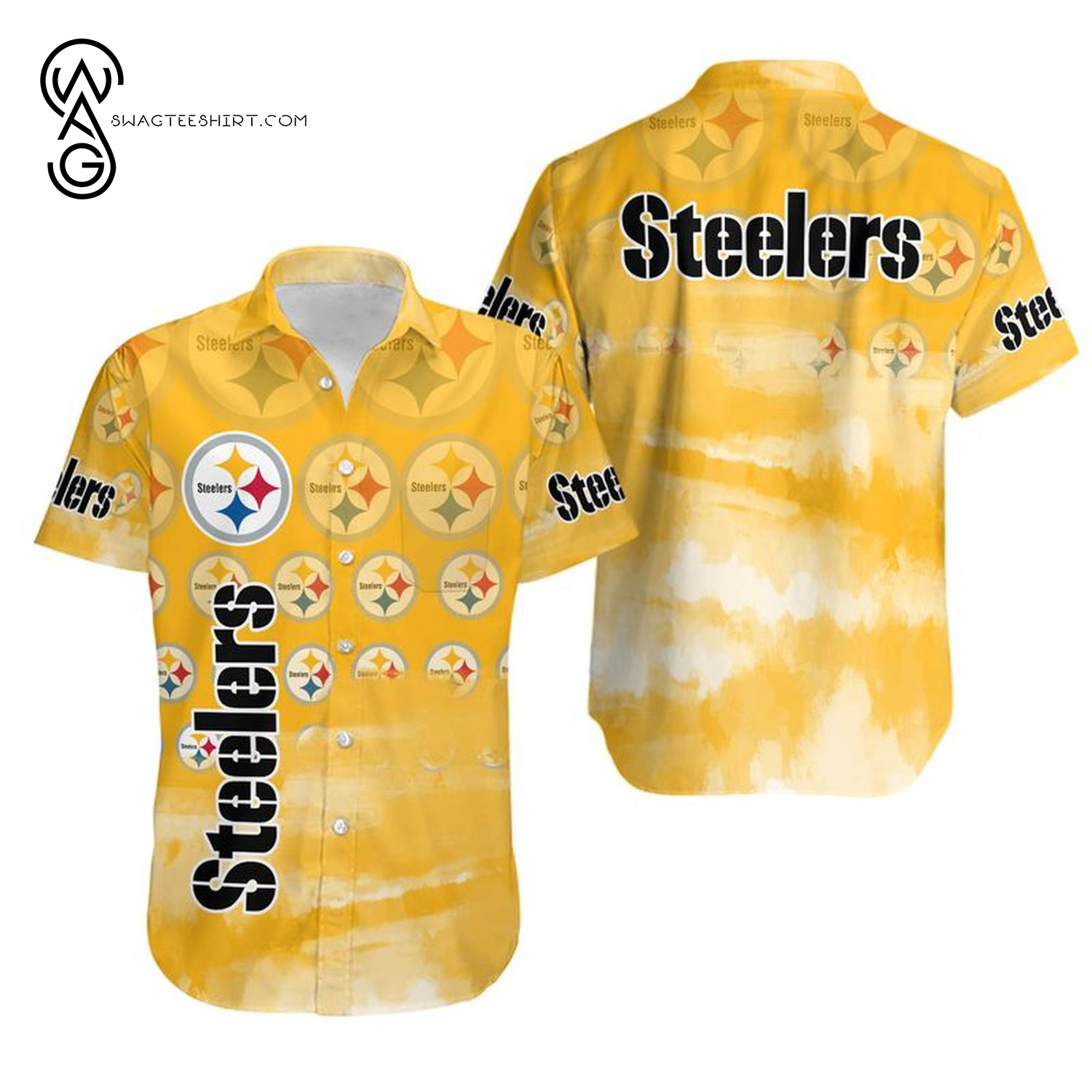 NFL Pittsburgh Steelers Summer Vibes Hawaiian Shirt