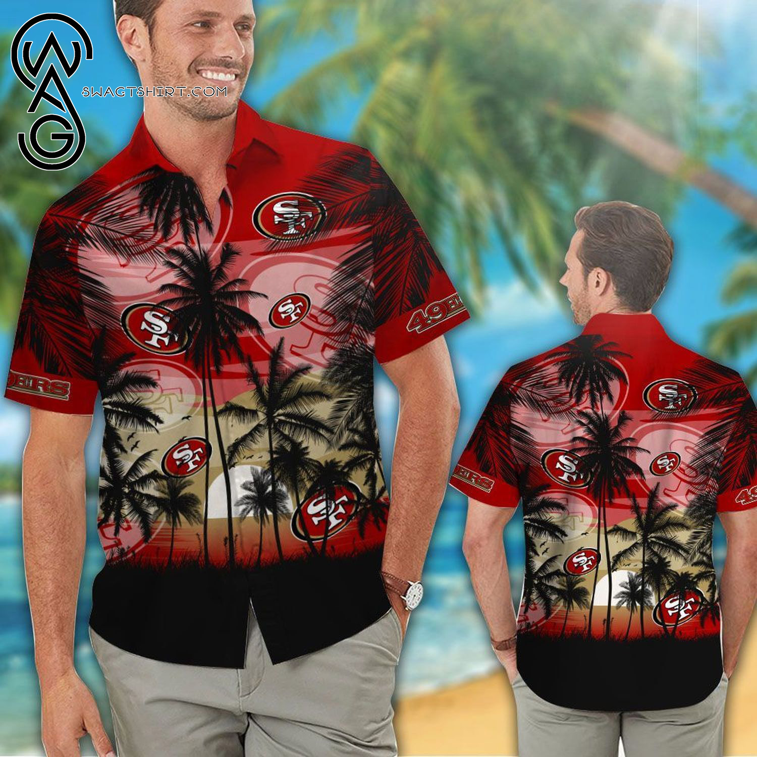 NFL San Francisco 49ers Summer Vacation Hawaiian Shirt