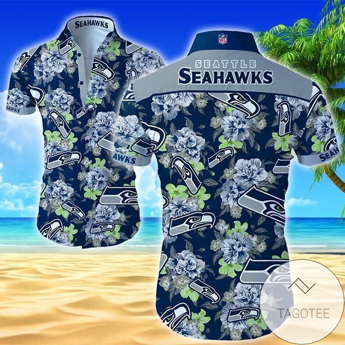 Nfl Pittsburgh Steelers Tropical Flower Authentic Hawaiian Shirt 2022