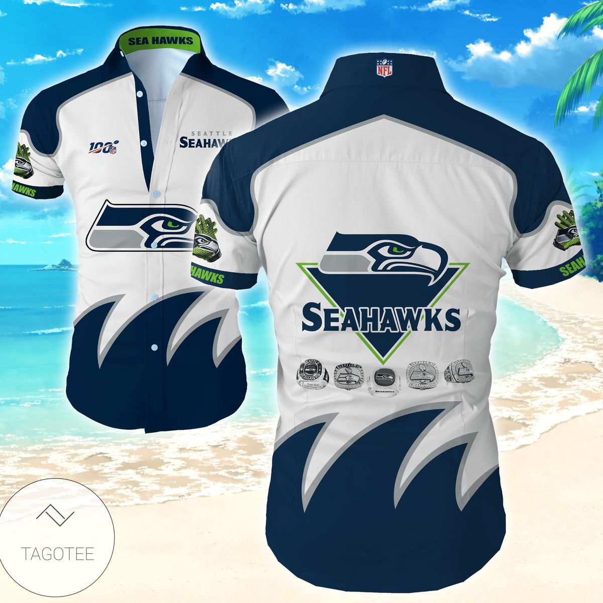 Nfl Seattle Seahawks Authentic Hawaiian Shirt 2022