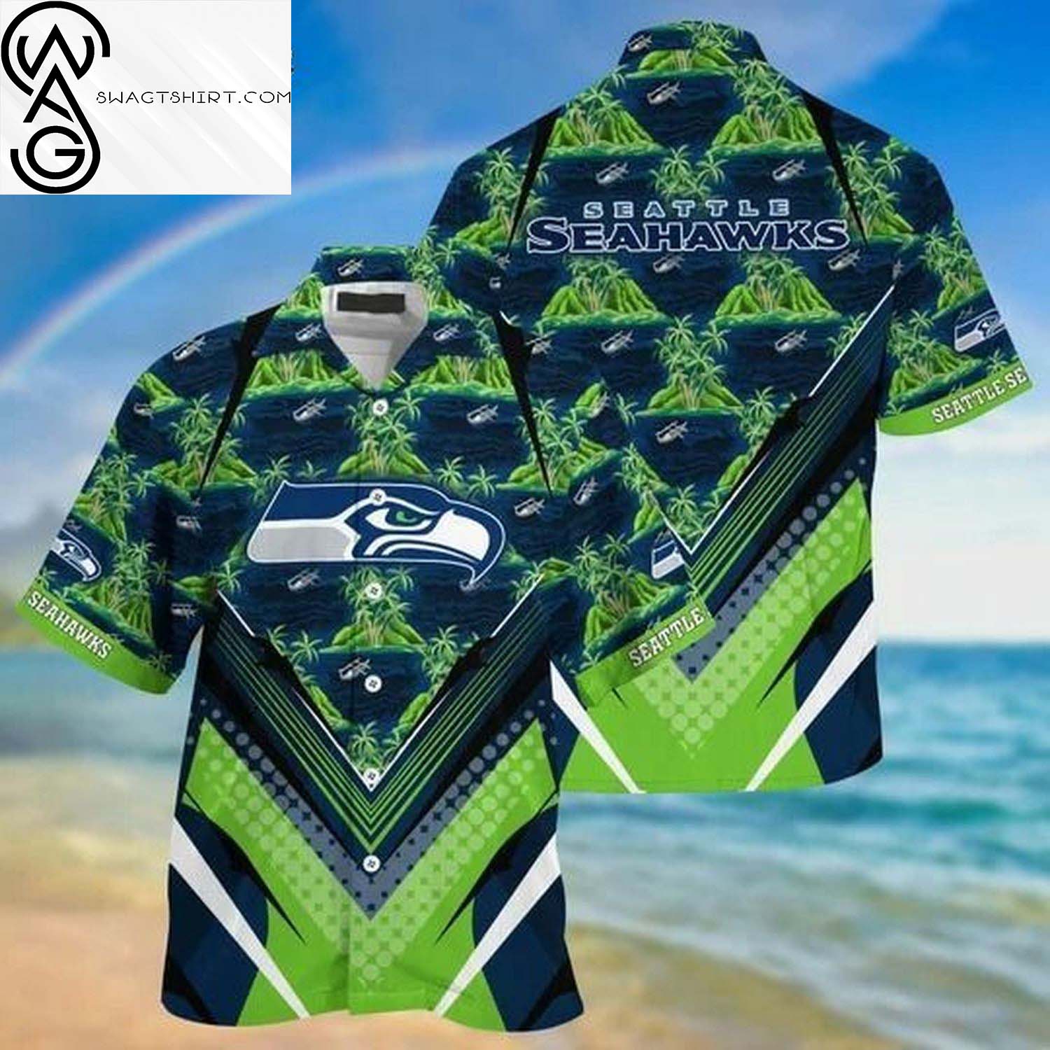 NFL Seattle Seahawks This Season All Over Print Hawaiian Shirt And Beach Shorts