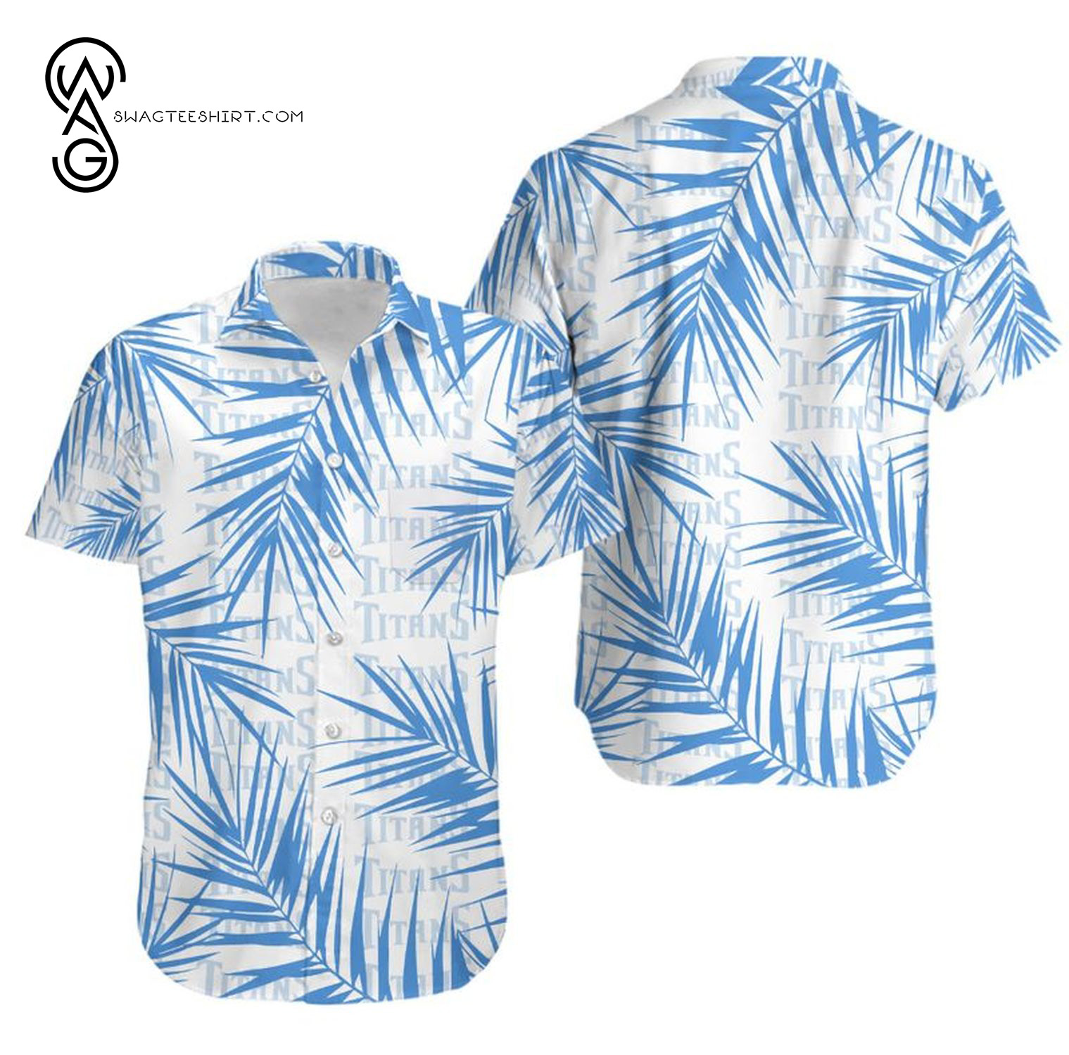 NFL Tennessee Titans Summer Vibes Hawaiian Shirt