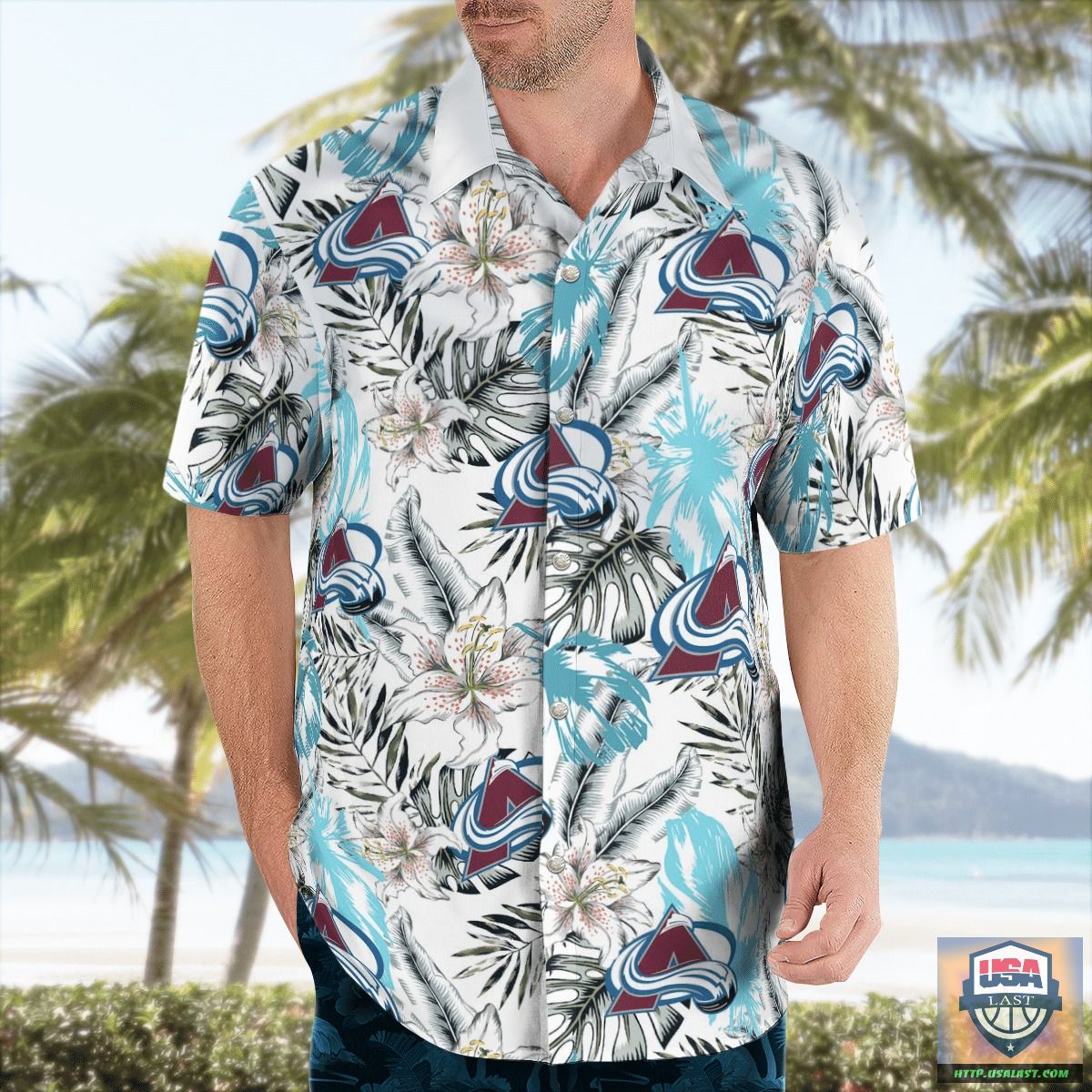 NHL Chicago Blackhawks Hawaiian Shirts, Beach Short