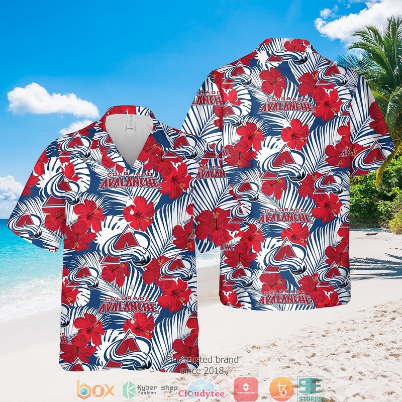 NHL Detroit Red Wings Hibiscus Hawaian Summer Outfit