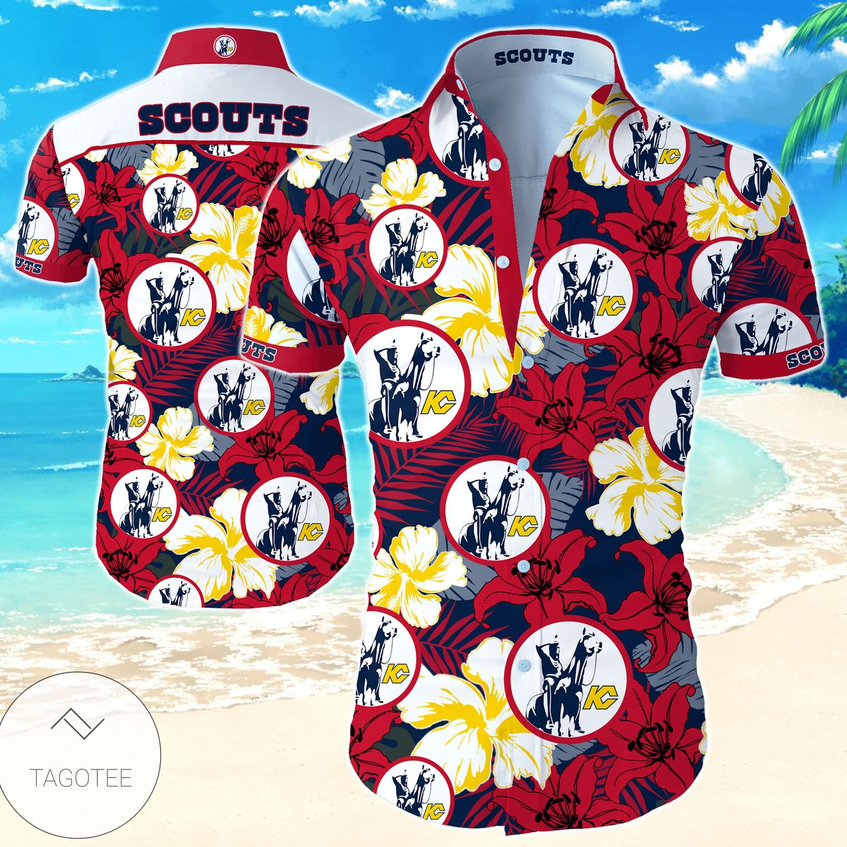 Nhl Hamilton Tigers Hawaiian Shirt