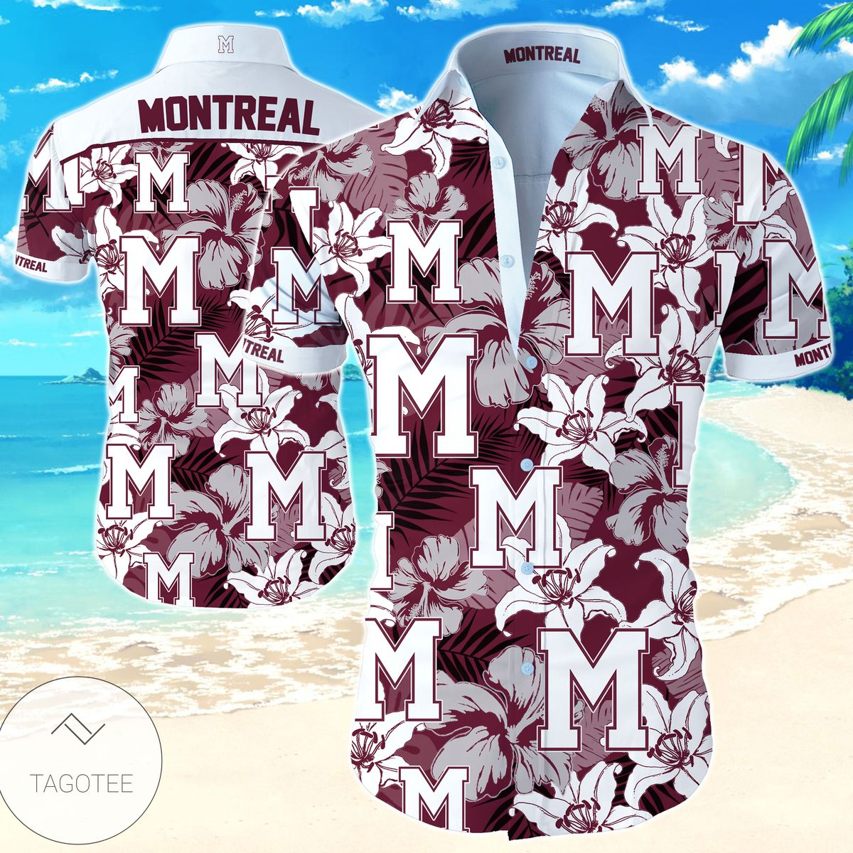 Nhl Montreal Wanderers Hawaiian Shirt