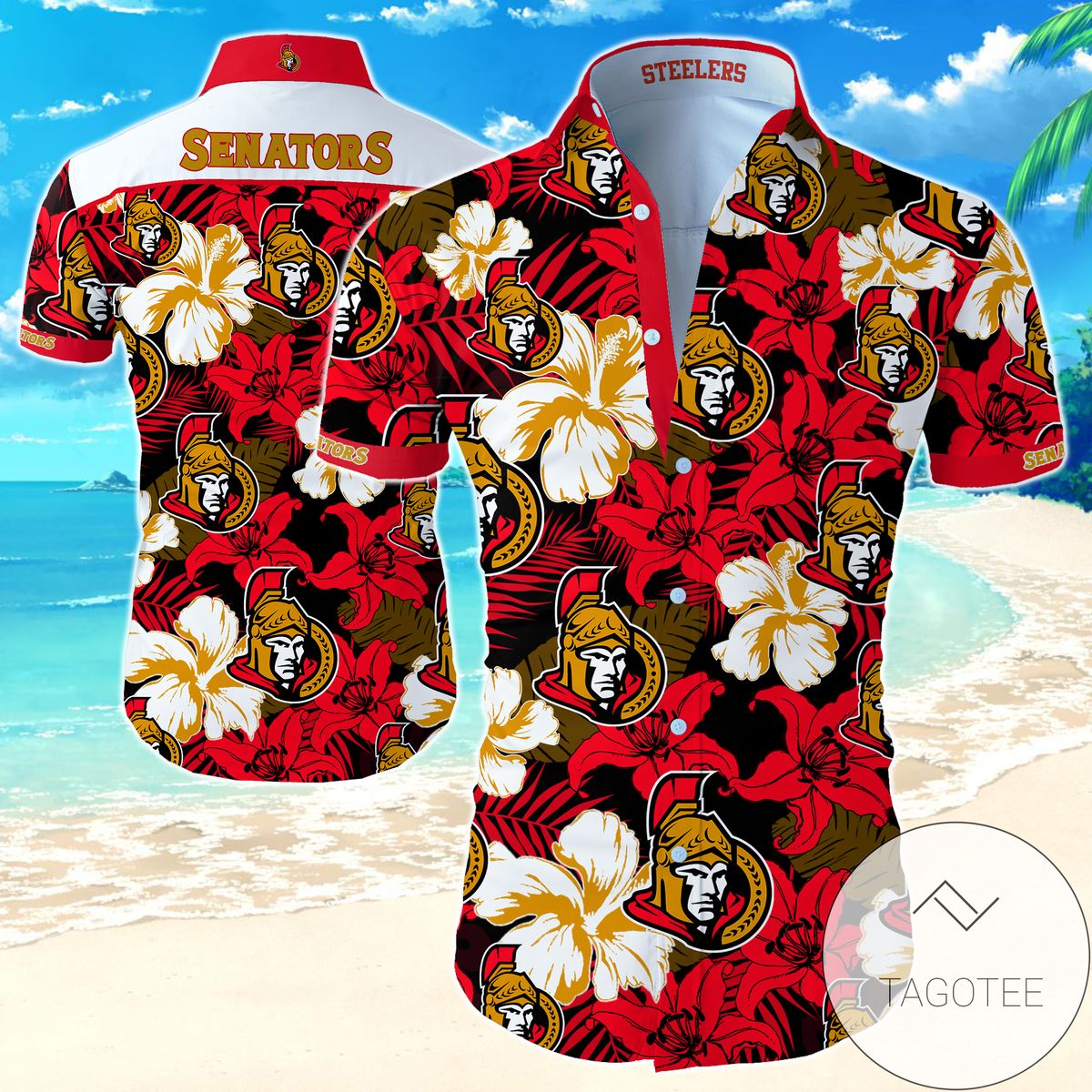 Nhl Philadelphia Quakers Hawaiian Shirt