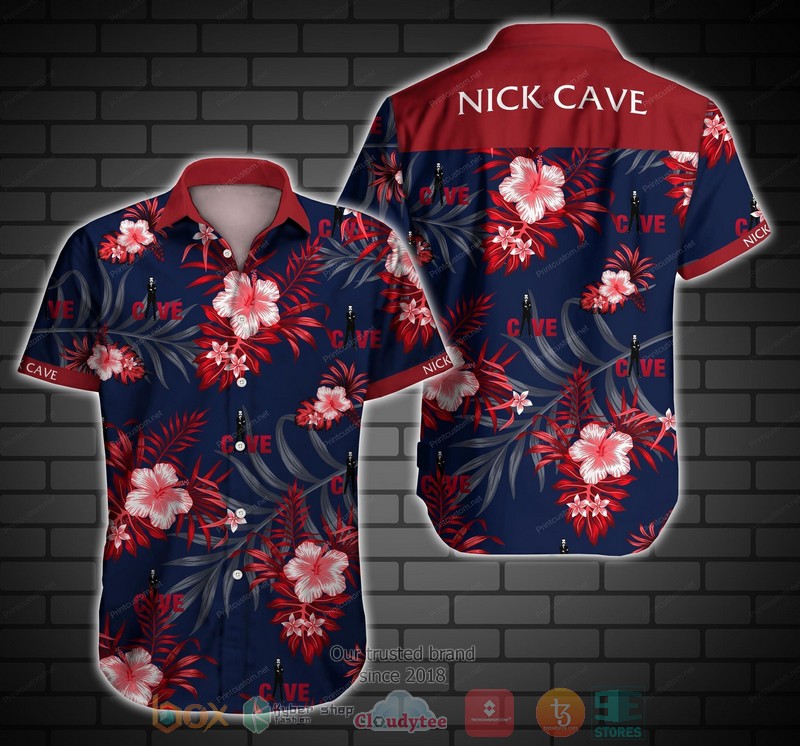 NHL St. Louis Blues Hibiscus Hawaian Shirt