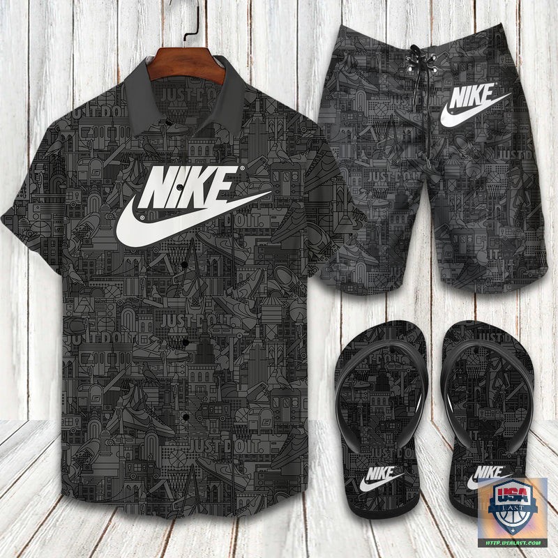 Nike Cold Wind Hawaiian Shirt Beach Short