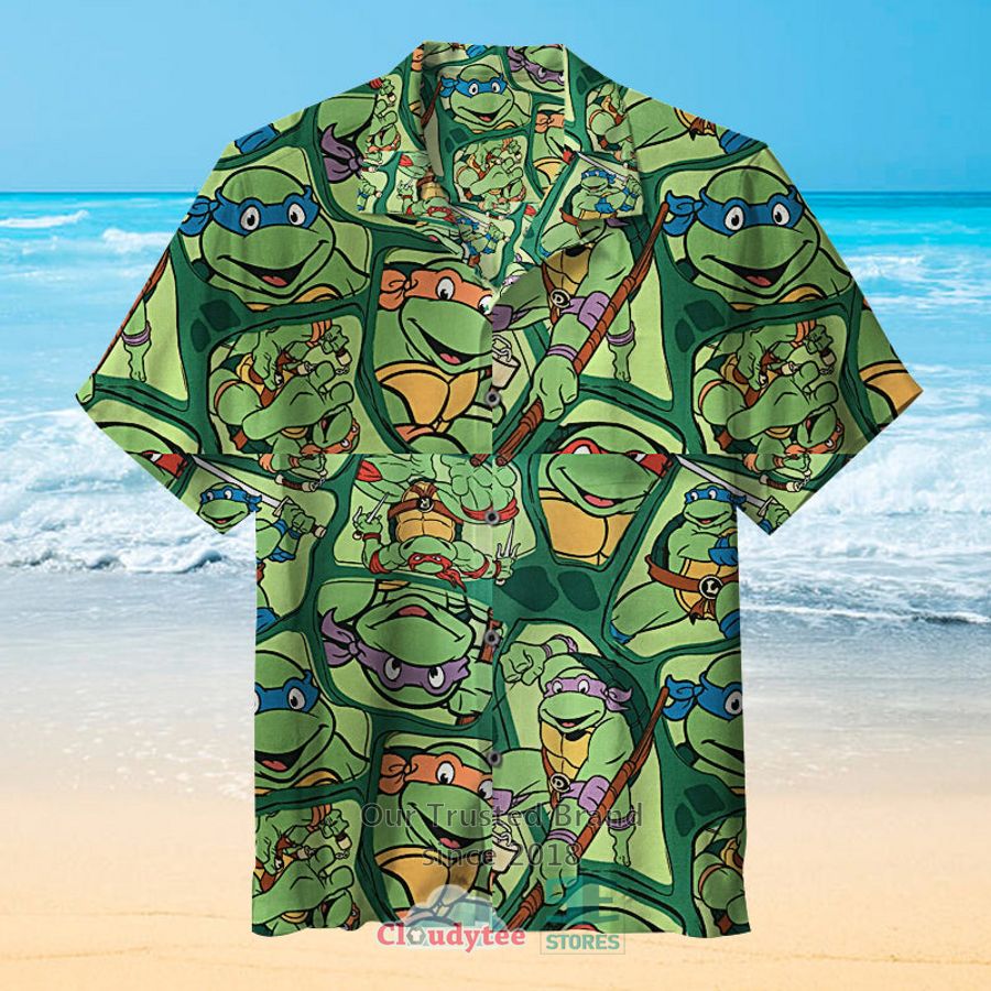 Ninja Turtles Sneaker Hawaiian Shirt