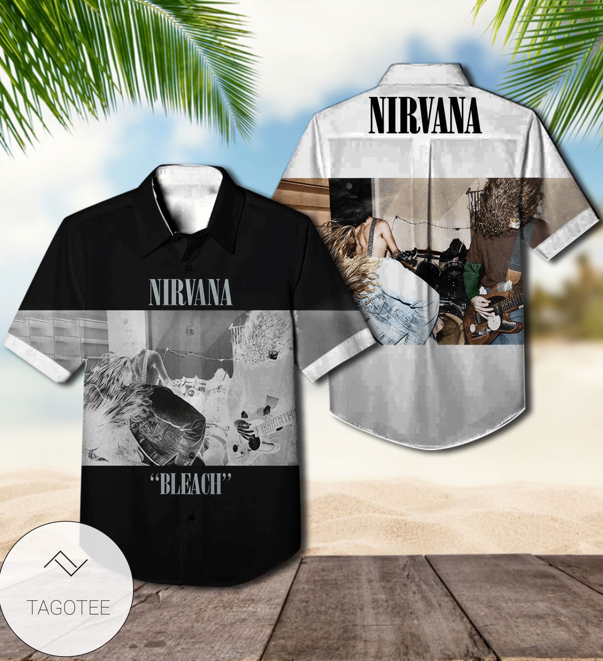 Nirvana In Utero Album Cover Hawaiian Shirt