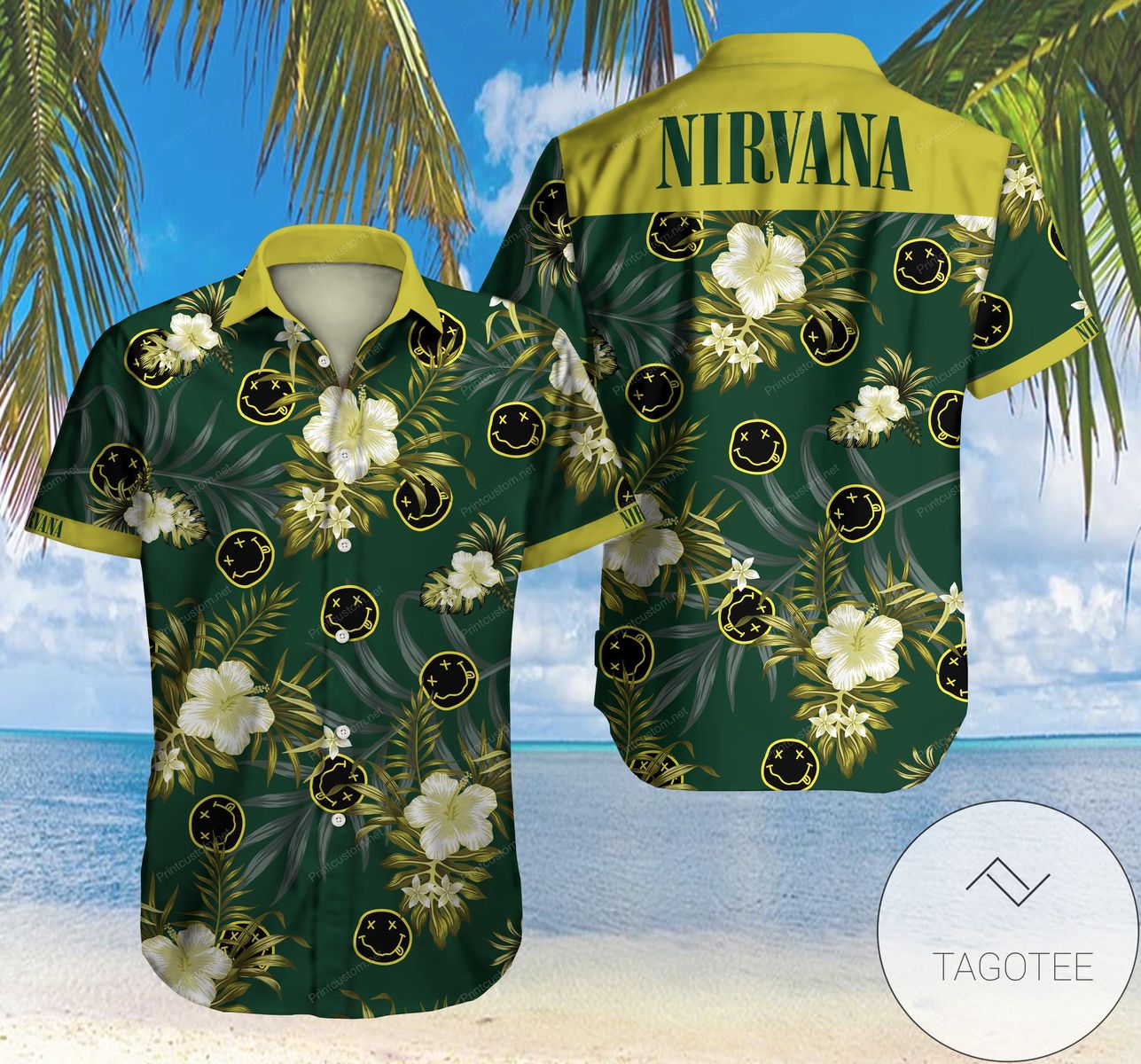 Nissan Authentic Hawaiian Shirt 2022 3d