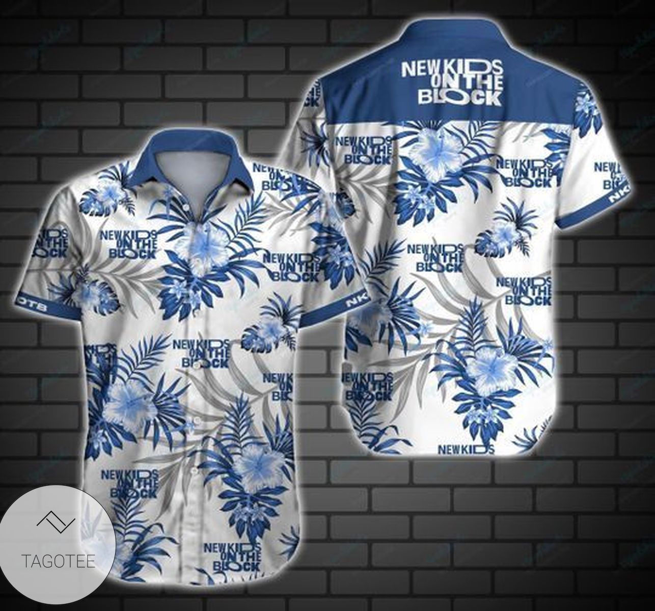 Nivanra Hawaiian Graphic Print Short Sleeve Hawaiian Casual Shirt