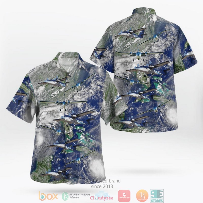 NOAA Lockheed WP-3D Orion N42RF Hawaiian Shirt