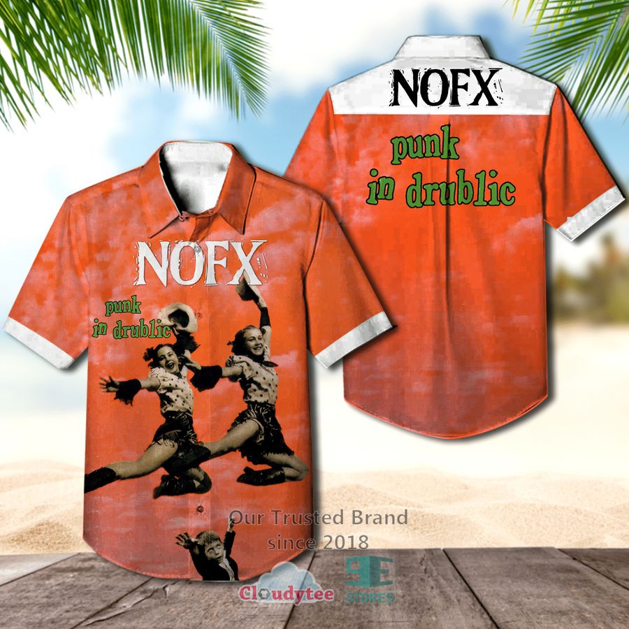 NOFX Band Regaining Unconsciousness Album Hawaiian Shirt