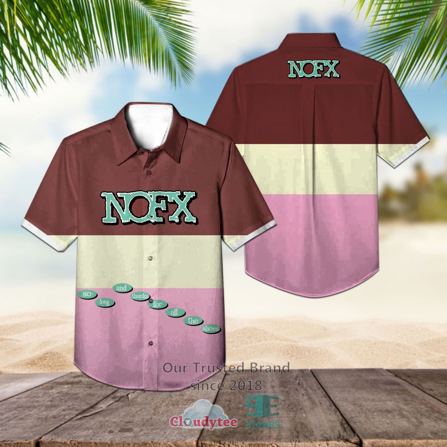 NOFX Band Regaining Unconsciousness Album Hawaiian Shirt