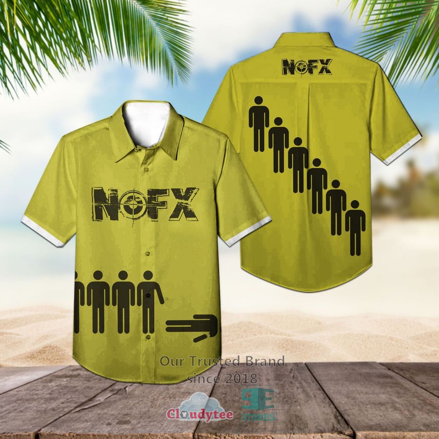 NOFX Band The War on Errorism Album Hawaiian Shirt