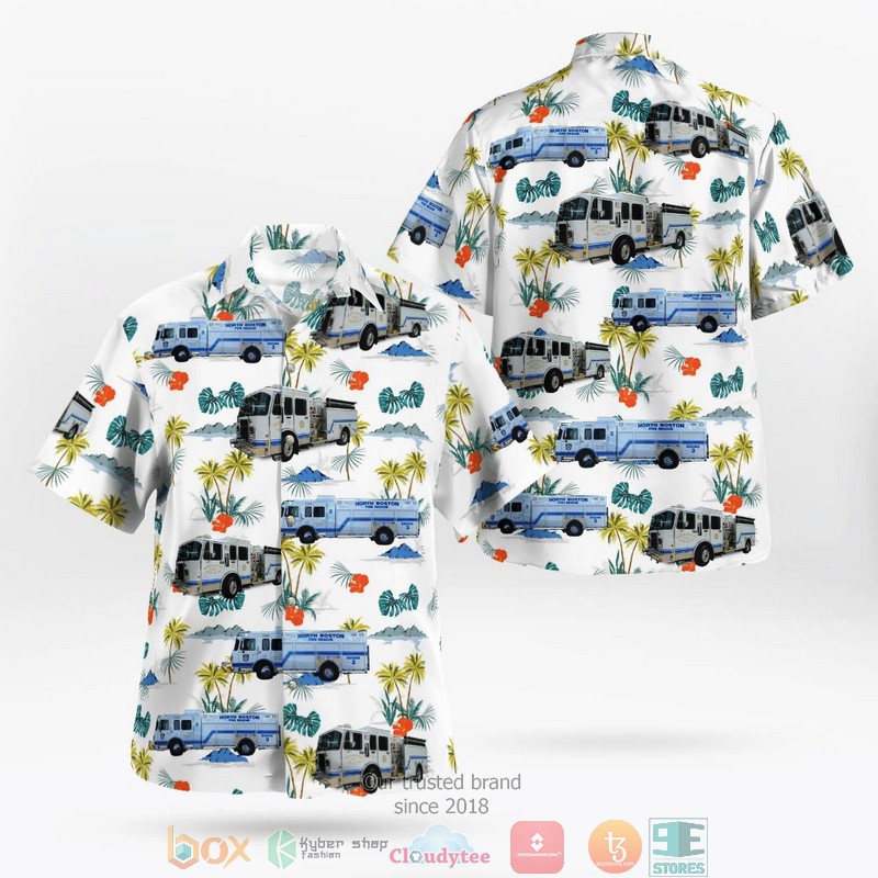 North Carolina Alleghany County EMS Hawaiian Shirt