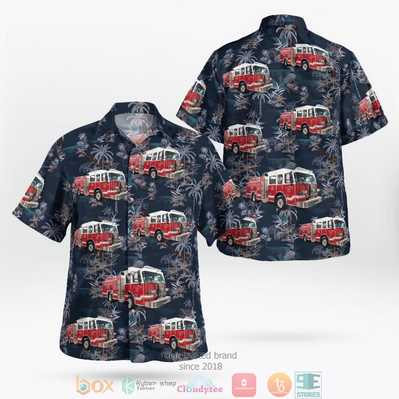 North Carolina Davie County EMS Hawaii 3D Shirt