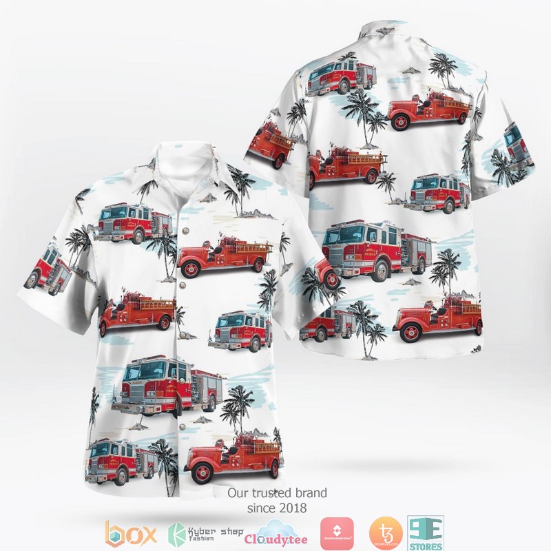 North Carolina Highway Patrol Dodge Charger sedan Hawaii 3D Shirt